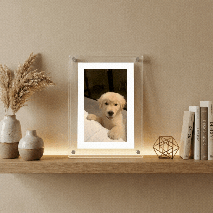 video frame, acryllic frame , christmas gift , personal gift , karácsonyi ajándék